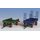 Kibri 15702 H0 Gummiradwagen 2 Stück FENDT