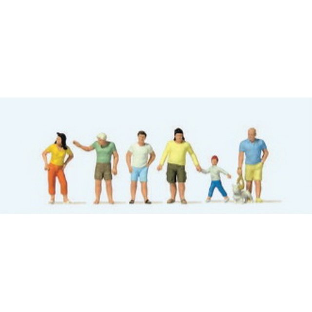 Preiser 10672 H0 Passanten, sommerliche Kleidung