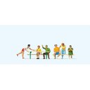 Preiser 10702 H0 Im Biergarten (2)