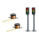 Faller 161656 H0, 2 Ampeln mit Stopp-Stellen