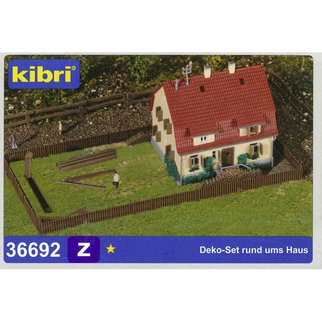 Kibri 36692 Z Ausgestaltungsset Rund ums Haus