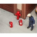 Faller 180950 H0 6 Feuerlöscher und 2 Hydranten