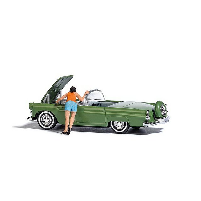 Busch 7826 A-Set: Motorshow H0