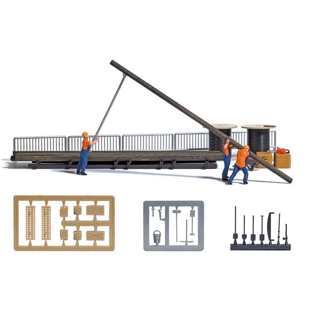 Busch 7835 A-Set: Erdbohrer H0