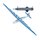 Busch 1155 Segelflugzeug, blau H0