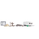 Busch 6050 Dauercamper H0