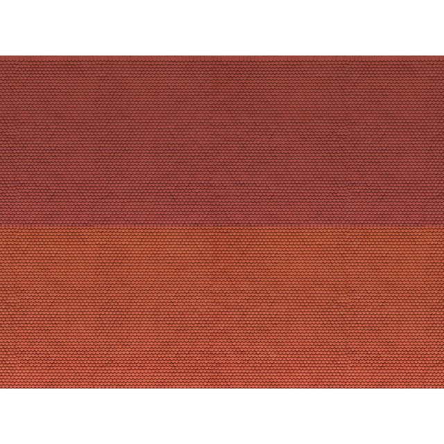 NOCH 56970 3D-Kartonplatte “Biberschwanz” N