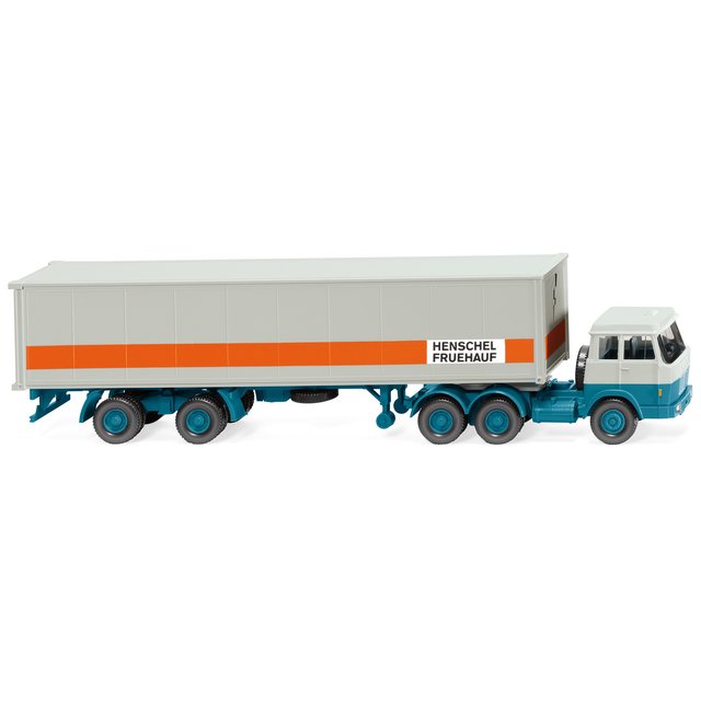 Wiking 052705 H0 Containersattelzug (Hanomag Henschel)