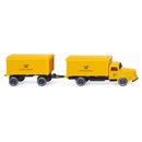 Wiking 055001 H0 Kofferhängerzug (MB L 5000)...