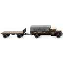 Wiking 084201 H0 Pritschenlastzug (MB L 2500) "Sped....