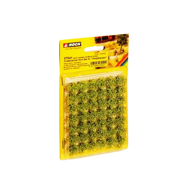 Noch 07041 Grasbüschel Mini-Set XL “Feldpflanzen” G,0,H0,TT,N,Z