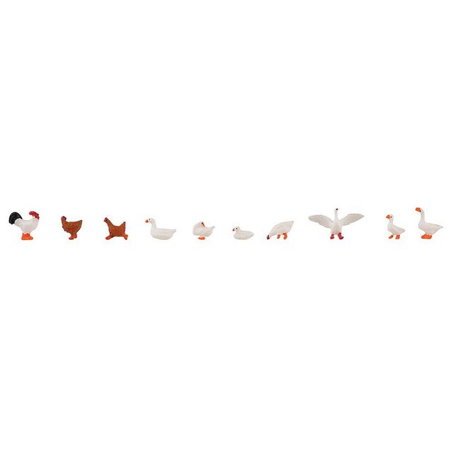 Faller 151909 Hühner, Enten und Gänse H0