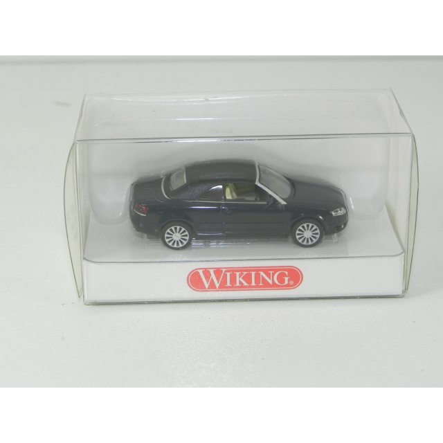 Wiking 1324030 Audi A4 Cabriolet mit Stoffdach schwarz in 1:87