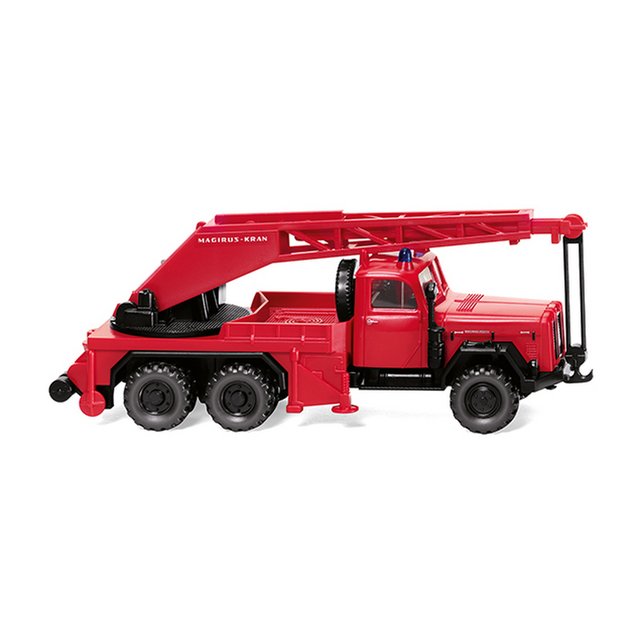 Wiking 086149 H0 Feuerwehr - Kranwagen KW 15 (Magirus Uranus)