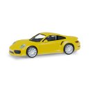 Herpa 028615-003 Porsche 911 Turbo, racinggelb