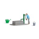 Busch 7975 A-Set: Wasser marsch! H0