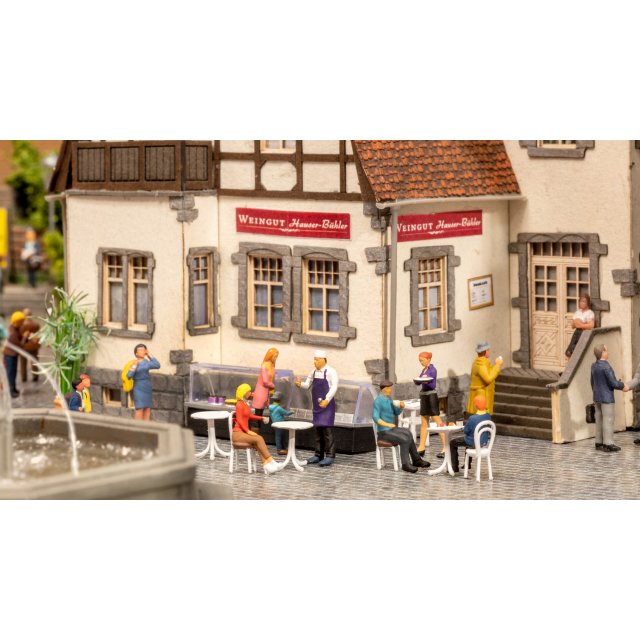 Noch 16245 Figuren-Themenwelt "Cafe" H0