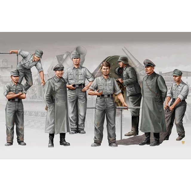 Trumpeter  00409 1/35 Deutsche Artillerie-Mannschaft für Mörser Karl