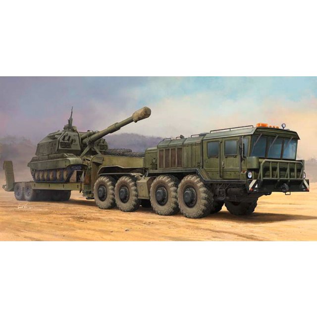 Trumpeter 001039 1/35 KZKT 7428 Transporter mitKZKT 9101 Anhänger, 112,99