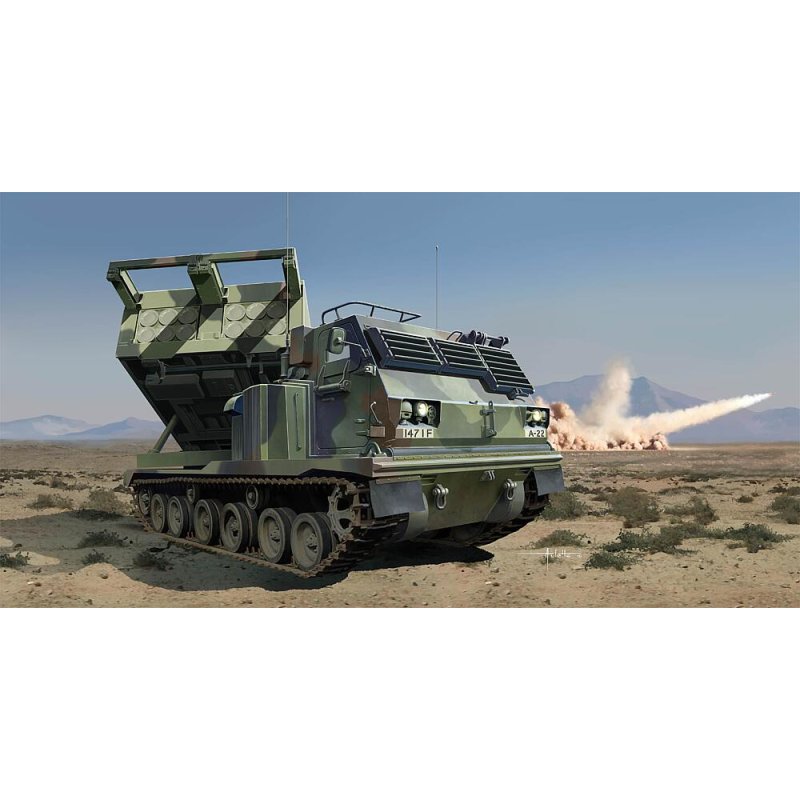Trumpeter 751049 1/35 M270/A1 Raketenwerfer-Sys Modellbausatz Trumpeter 751049 1/35 M270/A1 Raketenwerfer-Sys Modellbausatz