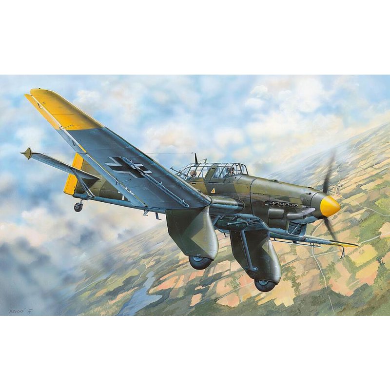 Trumpeter 03213 1/32 Junkers Ju 87A Stuka, 45,49