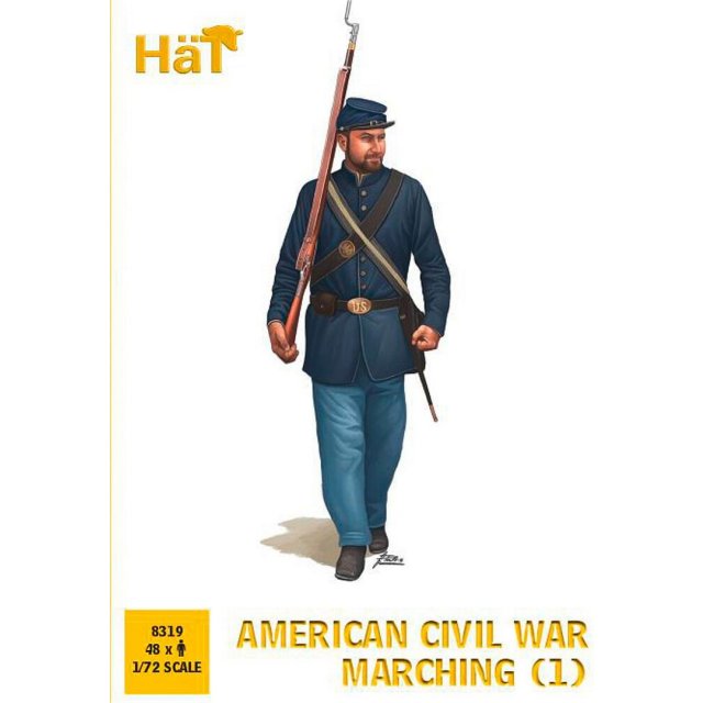 Armourfast 008319 1/72 Amerikanischer Bürgerkrieg, marschierend