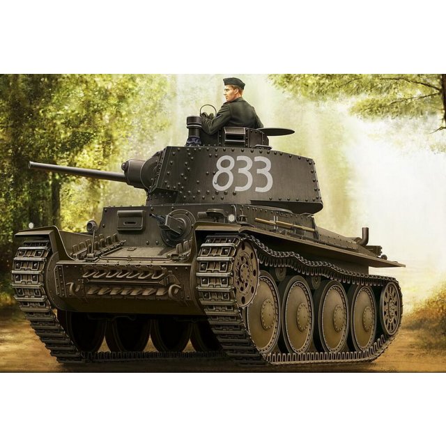 HobbyBoss 080136 1/35 Deutscher Panzer Kpfw. 38(t) Ausf. E/F