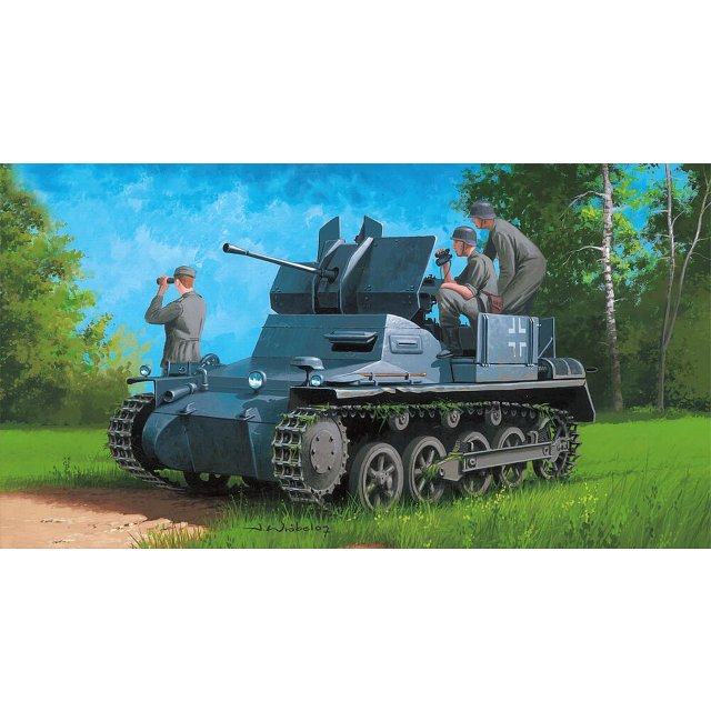 HobbyBoss 80147 1/35 Flakpanzer IA mit Munitions-Anhänger