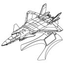 HobbyBoss 081902 200 mm J-20 Migthy Dragon