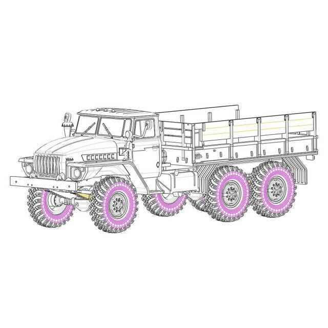 HobbyBoss 082930 1/72 Ural 4320
