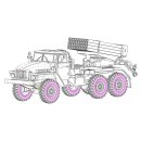 HobbyBoss 082931 1/72 BM-21 Grad Raketenwerfer