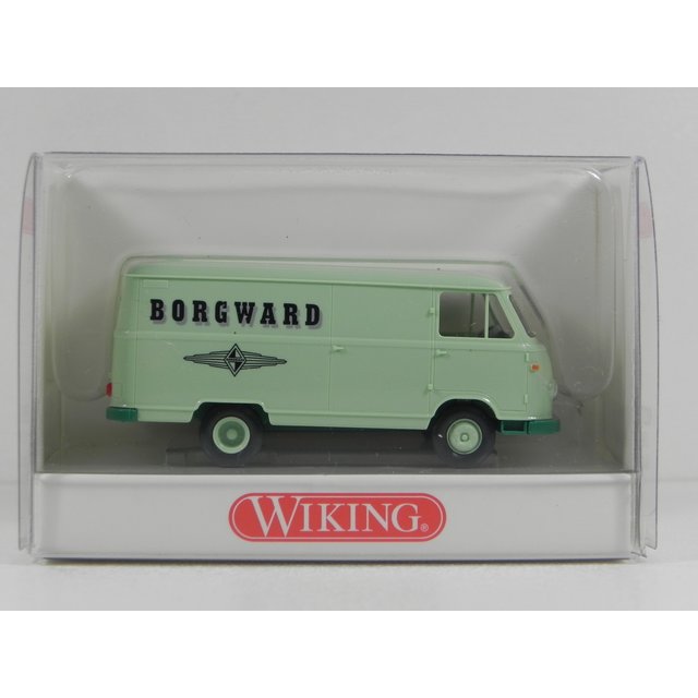 Wiking 027049 Borgward Kastenwagen -weißgrün H0  W1382