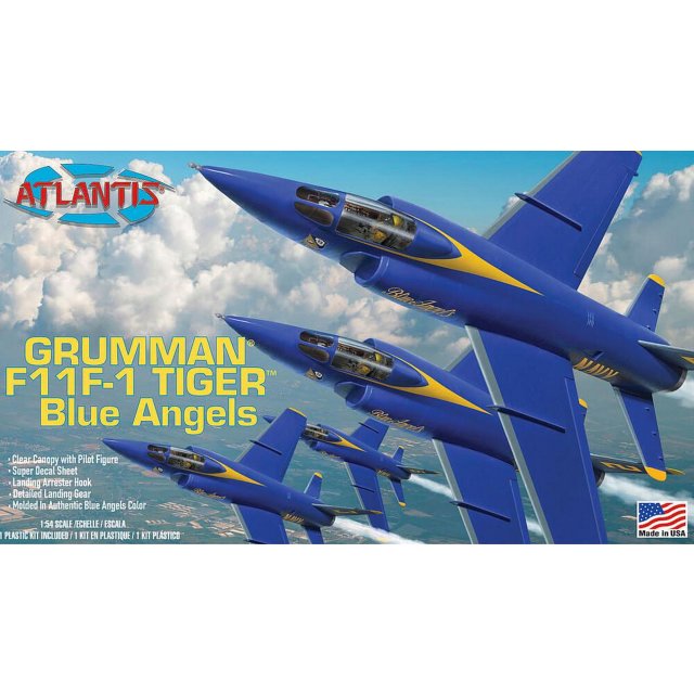 Atlantis AMCH169 1/54 US NAVY Blue Angels F11F-1 Grumman Tiger