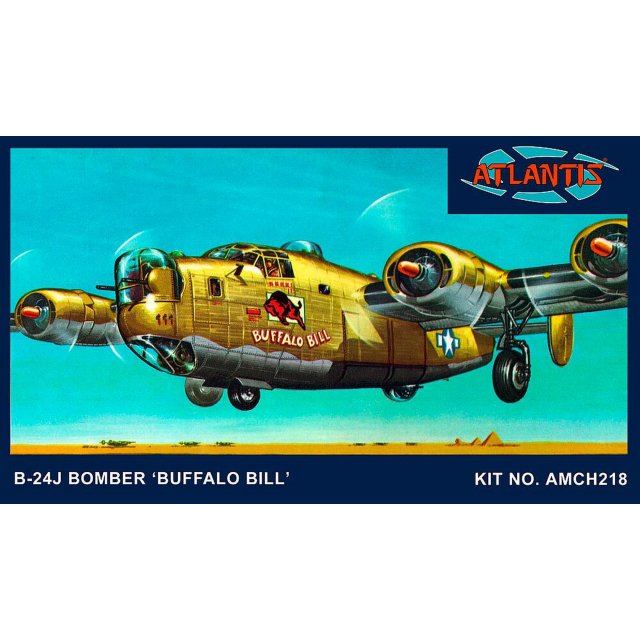 Atlantis AMCH218 1/92 Consolidated B-24-J Buffalo Bill