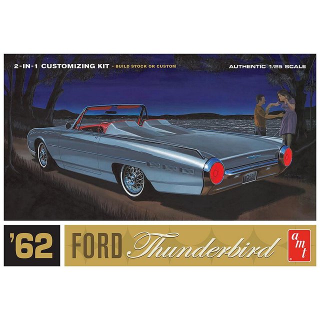 Round2 AMT682/12 1/25 1962er Ford Thunderbird