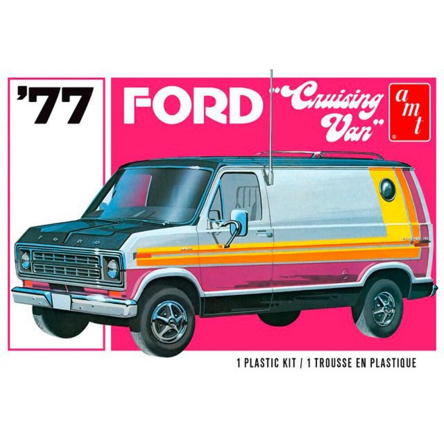 Round2 AMT1108M/12 1/25 1977er Ford Cruising Van
