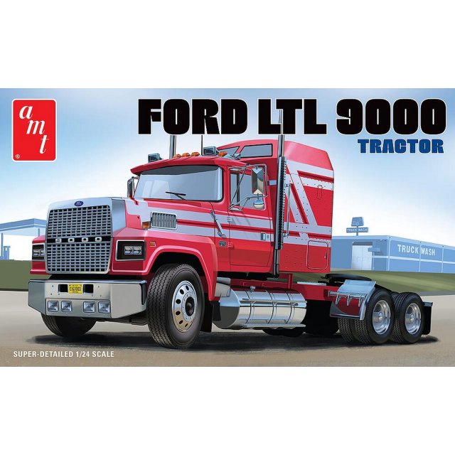 Round2 AMT1238/08 1/24 Ford LTL 9000 Semi Tractor