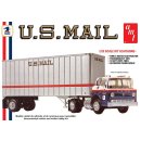 Round2 AMT1326/06 1/25 Ford C600 US Mail Truck w/USPS...