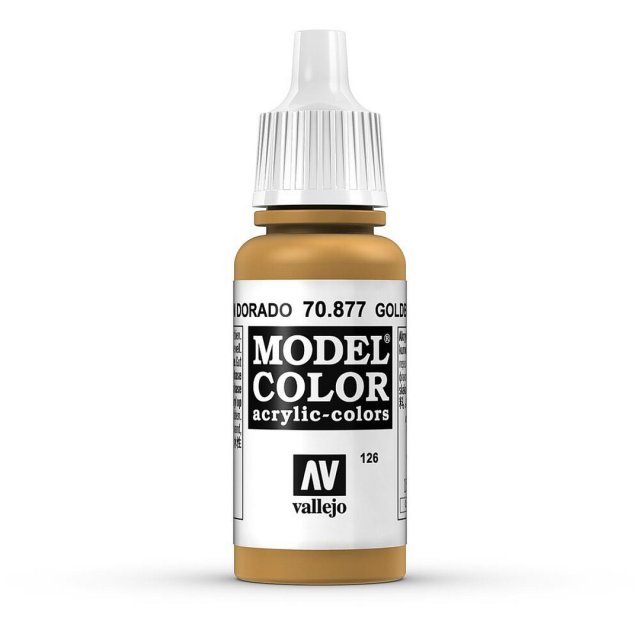 Vallejo 070877 Goldbraun, matt, 17 ml