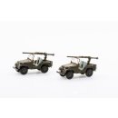 ACE 85005106 1/87 Set mit 2 Jeep PAK58 Panzer-Abwehr...