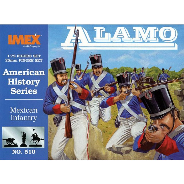 Imex PKIM510 1/72 Amerikanische Geschichte:Mexikanische Infanterie Alamo