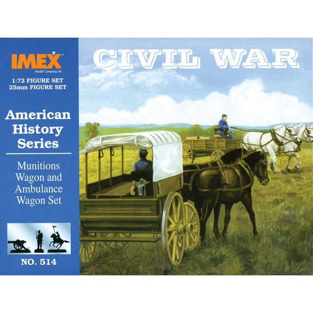 Imex PKIM514 1/72 Amerikanische Geschichte:Munitions- und Sanitätswagen