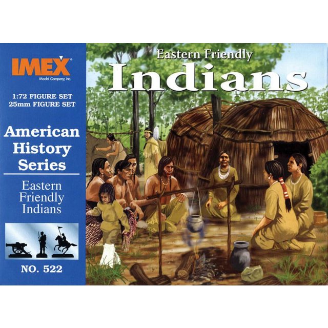 Imex PKIM522 1/72 Amerikanische Geschichte: Indianer