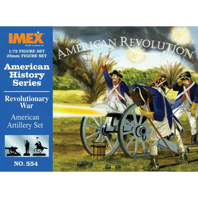 Imex PKIM554 1/72 Amerikanische Geschichte:Revolution, Amerikanische Arti
