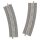 Tomytec 017530 2 Gleise, gebogen, mit breiter Schotterbet., 22,5°, r 354 mm