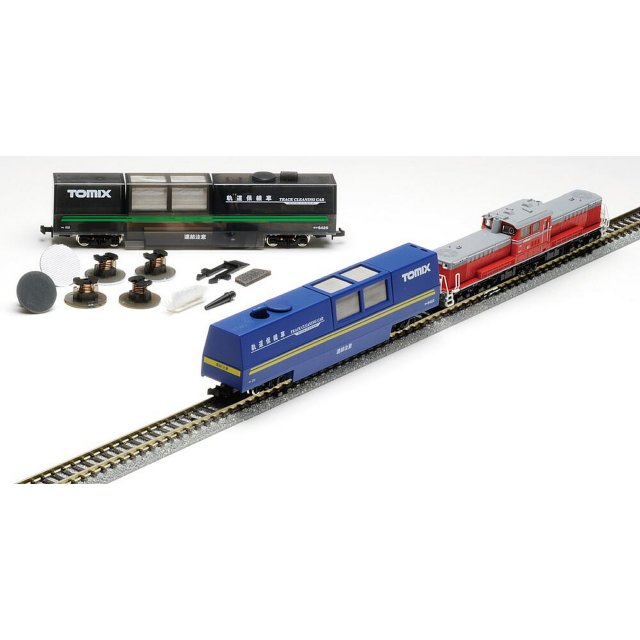 Tomytec 064251 Schienenreinigungswagen, blau