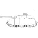 Airfix A1351 1/35 Panzer IV Ausf. H, mittlere Version