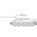 Airfix A1361 1/35 T34/85 II2 Factory Production