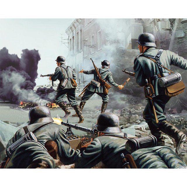 Airfix A02702V 1/32 WWII Deutsche Infanterie