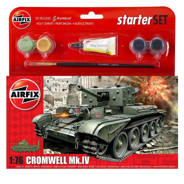 Airfix  985109 1/76 Small Starter Set, Cromw